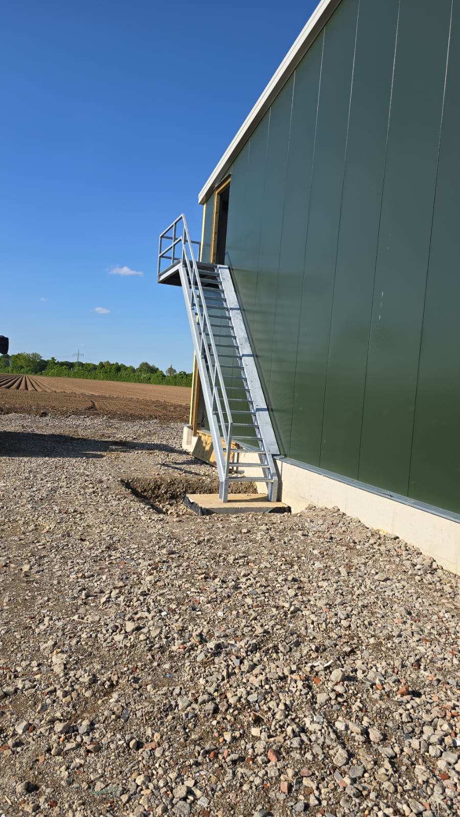 Vluchttrap agrarisch gebouw
